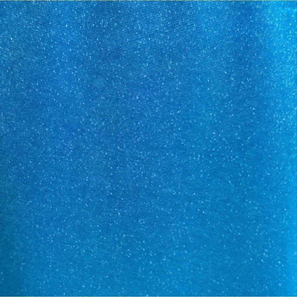 Aqua Blue Shimmer Sparkle Wrap Mini Skirt Swimsuit Cover Up Size Medium - Picture 3 of 8